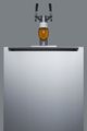Summit® 5.5 Cu. Ft. Stainless Steel Beer Cooler/Kegerator-4
