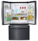 Samsung 25 Cu. Ft. French Door Refrigerator-Fingerprint Resistant Black Stainless Steel-1
