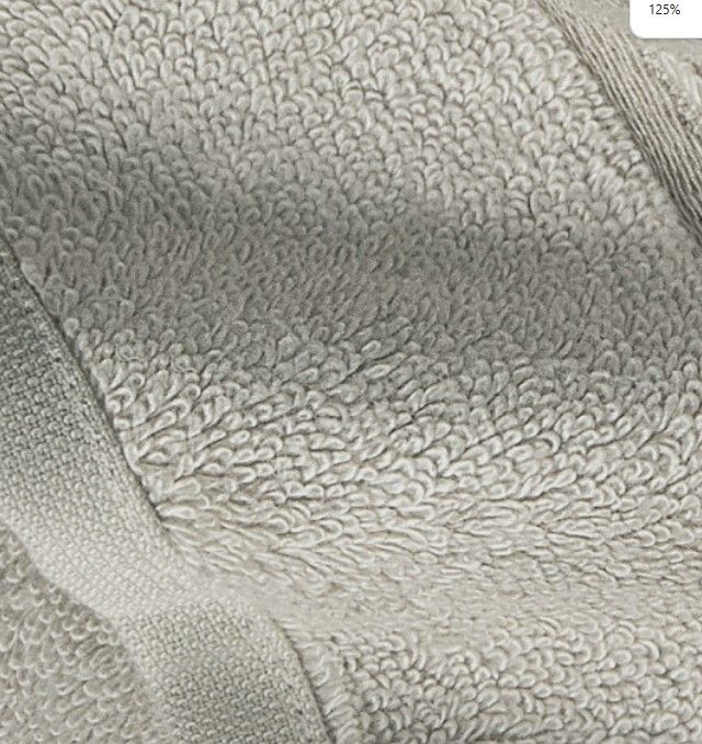 Cariloha Harbor Gray Viscose and Turkish Cotton Blend Washcloth-1