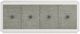 Universal Explore Home™ Oasis White Seascape Credenza-1