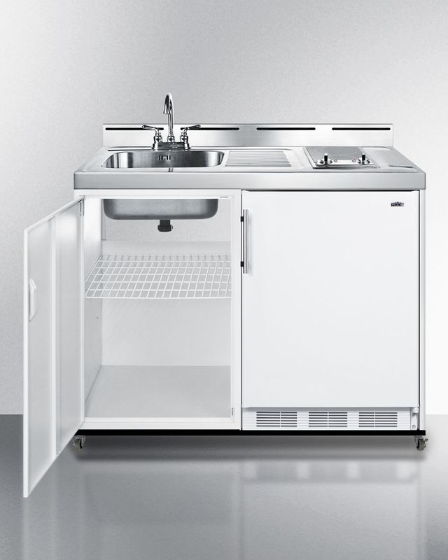 Summit® 48" White All-In-One Kitchenette-1