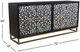 Bassett Mirror Cameron Black Server-2