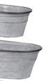 A & B Home 3-Piece Gray Tub Set-1