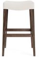 Bassett® Furniture Customizable Vail Saddle Bar Stool-1