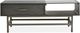 Magnussen Home® Fulton Smoke Glass Lift Top Cocktail Table with Smoke Anthracite Base-1