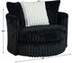 Albany Industries Mondo Black Swivel Chair-1