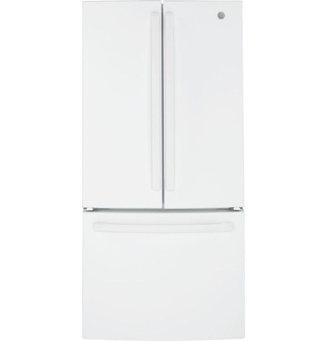 GE® Series 33" 24.7 Cu. Ft. White French Door Refrigerator with Internal Water Dispenser-0