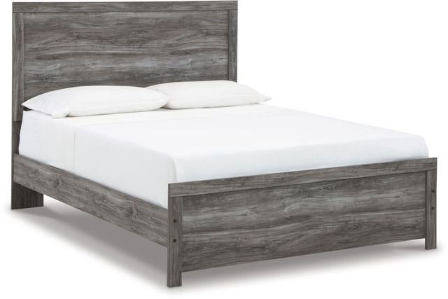 Bronyan Queen Panel Bed - Dark Gray