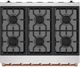 Thor Kitchen® Gordon Ramsay 36" Stainless Steel/Rose Gold Freestanding Pro Style Gas Range-5
