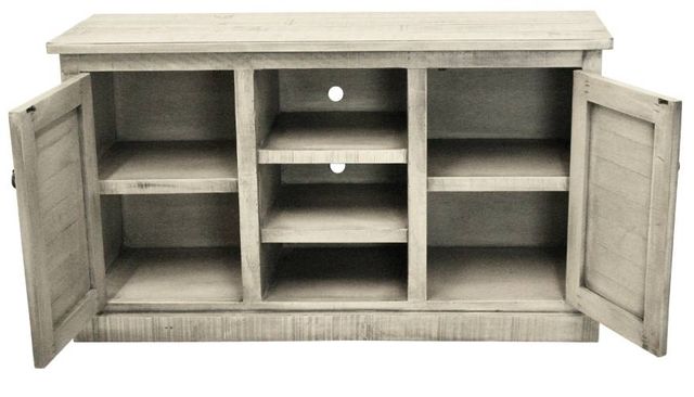 American Heartland Manufacturing Rustic Quaint 57" Shutter TV Stand-2
