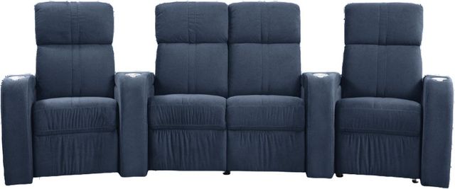 Palliser® Furniture Customizable Flicks 4-Piece Curved Power Reclining Theater Seating-3