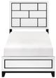 Homelegance® Davi White Youth Twin Panel Bed-2
