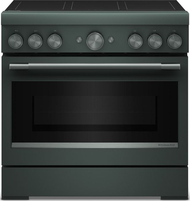 KitchenAid® 36" Juniper 6 Element Pro Style Induction Range with Air Fry-0