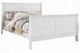 ACME Furniture Louis Philippe III White Queen Sleigh Bed-0