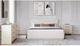 Modus Furniture Wallen White Sand Eastern King Upholstered Bed-4