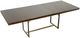Fairfield® Customizable Libby Langdon Clement Stone Top Dining Table with Champagne Base-3