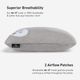 BEDGEAR® Flow Cuddle Curve 0.0 Medium Soft Standard Pillow-5