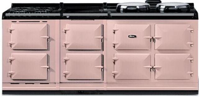 AGA™ eR7 210 Classic Cast Iron 83" Blush Pro Style Dual Fuel Range-0