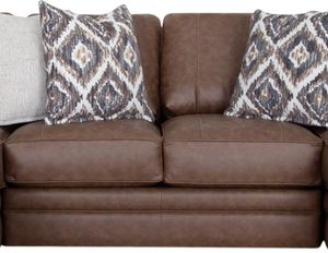 Franklin™ Asheville Duvall Vintage Brown Armless Loveseat