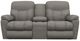 La-Z-Boy® Morrison Charcoal Power Reclining Loveseat with Console, Headrest, and Lumbar-1