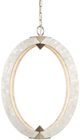 Currey & Company Arietta White Orb Chandelier-3