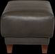 La-Z-Boy® Draper Pewter Leather Ottoman-2