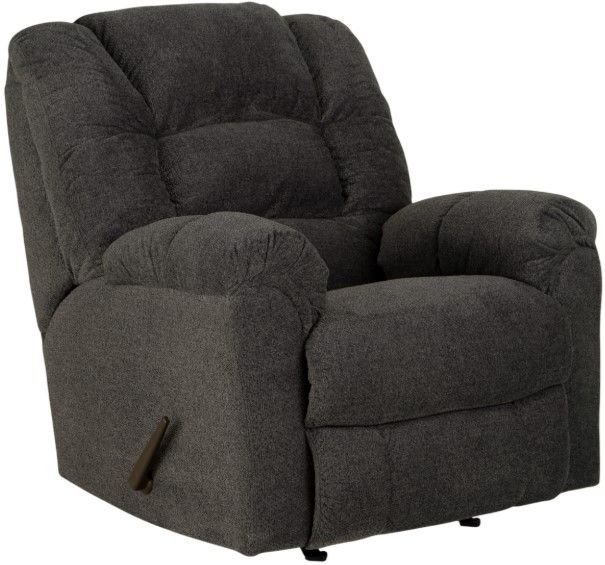 HomeStretch Champ Charcoal Manual Recliner-0