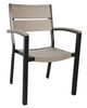 CabanaCoast® Customizable Jasper SOL Teak™ Outdoor Dining Arm Chair-0