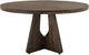 International Furniture Direct Balam Brown Round Dining Table-0