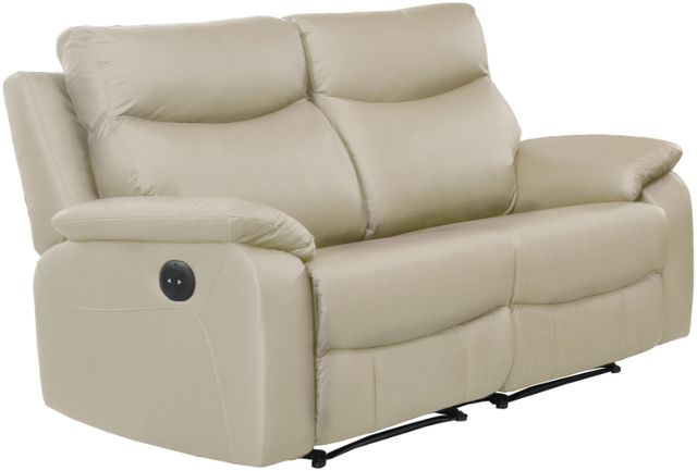 Mazin Furniture Wembley 2-Piece Stone Beige Modular Power Reclining Loveseat-0