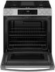 GE® 500 Series 30" Stainless Steel Slide In Gas Range-1