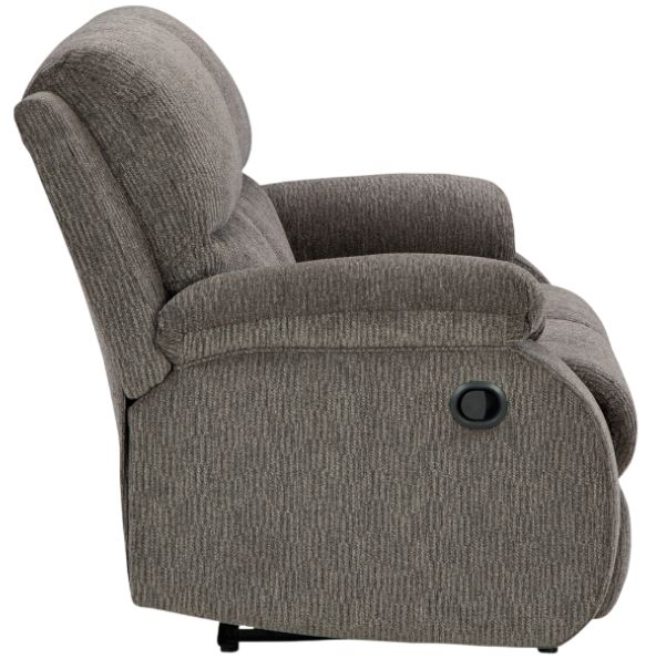 Signature Design by Ashley® Scranto Brindle Manual Reclining Loveseat-3