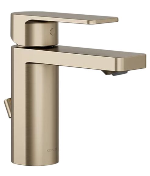 KOHLER® Parallel® Vibrant Brushed Bronze Single-Handle Bathroom Sink Faucet-0