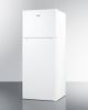Summit® 10.0 Cu. Ft. White Top Freezer Refrigerator With Icemaker-1