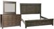 Liberty Furniture Thornwood Hills 3-Piece Rock Beaten Brown with Saw Cuts Queen Panel Bedroom Set-0