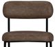 International Furniture Direct Seating Black/Brown 43" Bar Stool-4