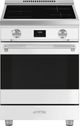 Smeg Professional 24" Matte White Pro Style Induction Range-0