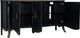 Hooker® Furniture Sanctuary II Bien Ame Porte Noir Buffet-3