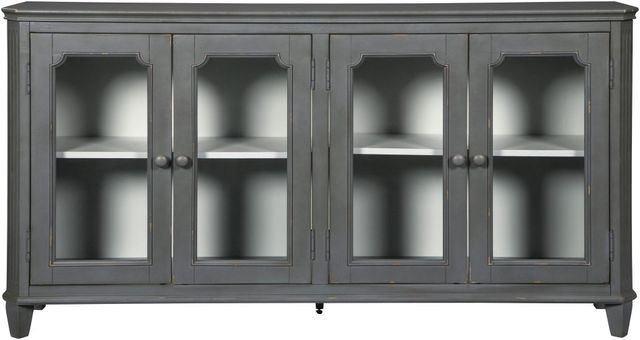 Signature Design by Ashley® Mirimyn Antique Gray Accent Cabinet-1
