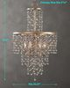 Uttermost® Valka Silver Crystal Chandelier-2