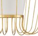 Currey & Company Postscript Contemporary Gold Leaf Pendant Lighting-1