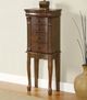 Powell® Jameson Walnut Jewelry Armoire-1