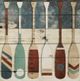 Stylecraft Multi Oars Natural Stained Wood Wall Art-1