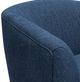 International Furniture Direct Tumbi Midnight Blue Swivel Accent Chair-2