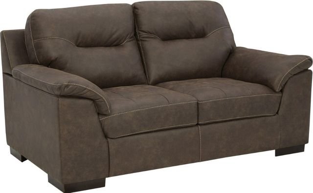 Signature Design by Ashley® Maderla 2-Piece Walnut Living Room Set-2