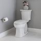American Standard Edgemere® White Two-Piece Chair-Height Elongated Toilet Less Seat 1.28 gpf/4.8 Lpf-1