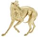 Theodore Alexander Levriero Polished Lacquered Brass Sculpture-0