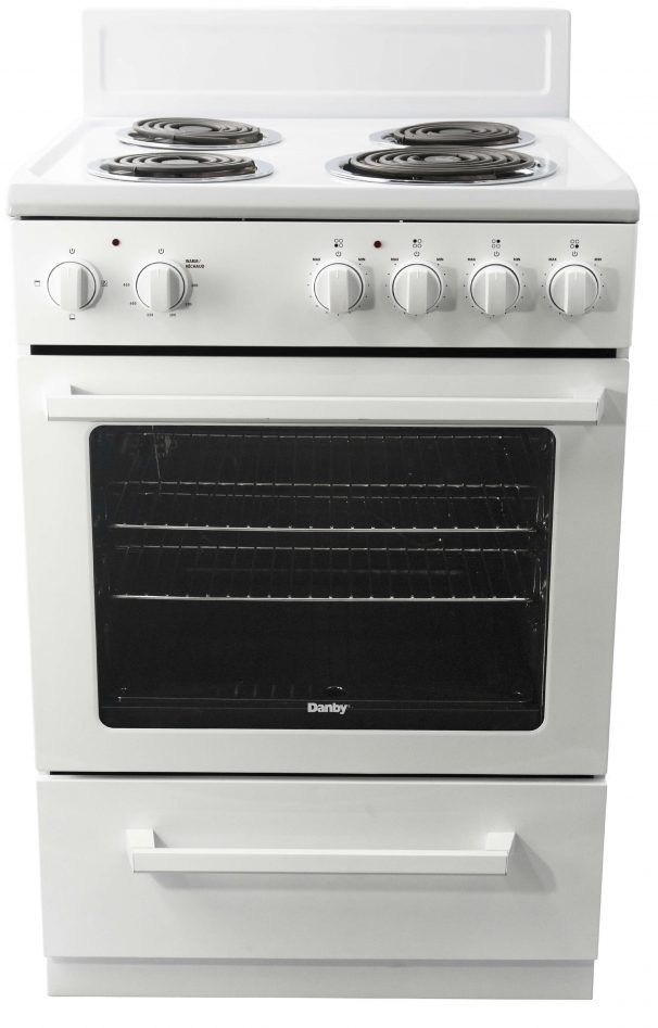 Danby® 24" White Freestanding Electric Range-0