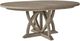 Bernards Citrus Heights Sand Round Dining Table-0