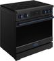 Thor Kitchen® Gordon Ramsay Collection 36" Black Pro Style Induction Range with Tilt Panel Touch Control and Blue Trim-2
